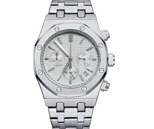 Audemars Piguet Royal Oak Chronograph White Dial | Iconic Stainless Steel Luxury Watch
